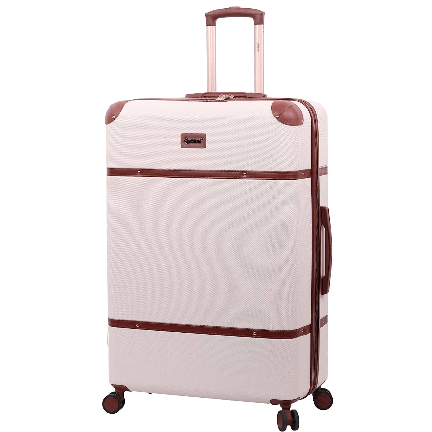 Aerolite Vintage Classic Retro Style Lightweight ABS Hard Shell Luggage With In-Built TSA Lock & Ultra Quiet Hinomoto 8-Wheels (Cabin 21", Medium 25", Large 29") - Aerolite UK