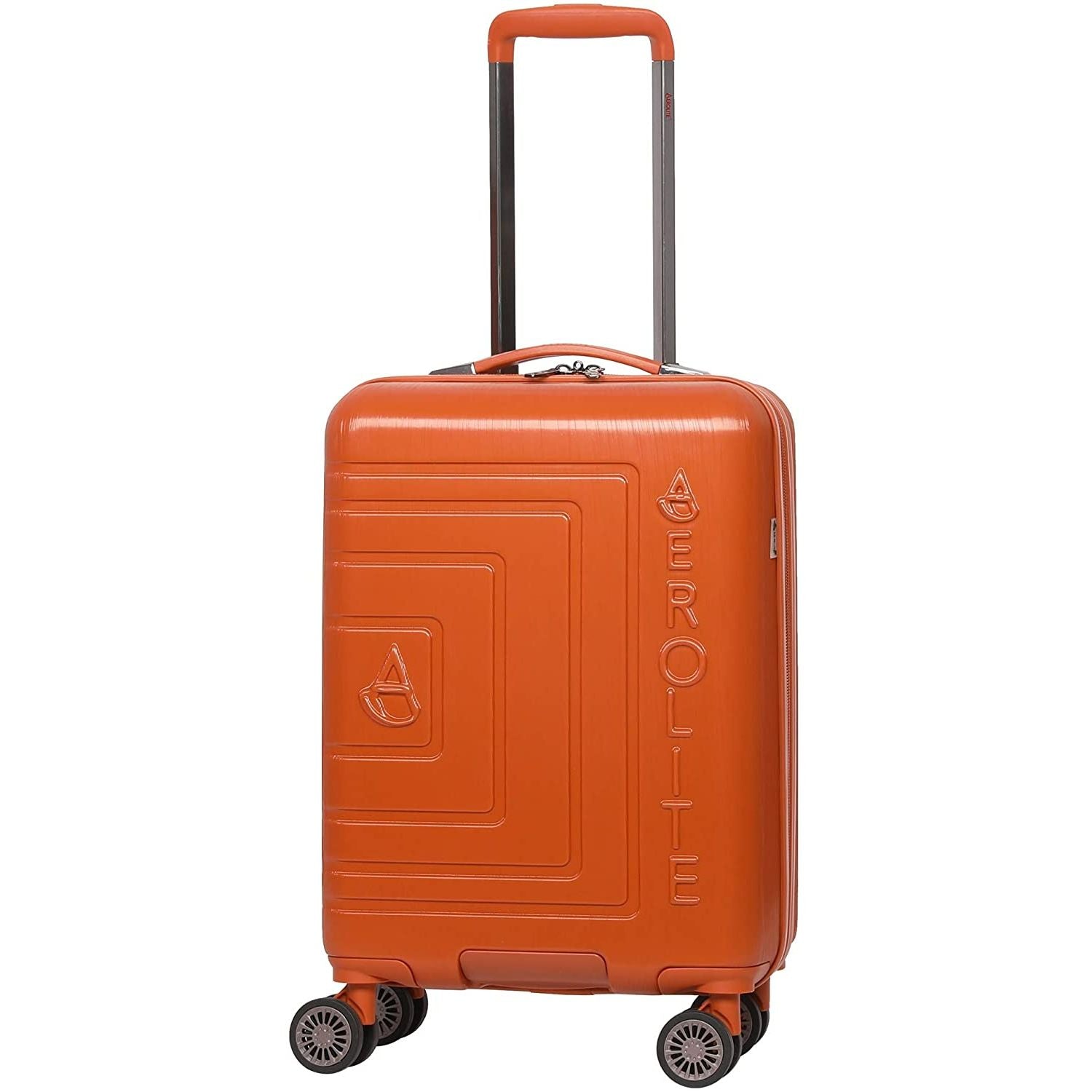 Aerolite Lightweight ABS Hard Shell 8 Wheel Complete Luggage Set (Cabin 21" + Medium 25" + Large 29"), Approved for Ryanair, easyJet, British Airways, Virgin Atlantic, Flybe and Many More