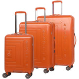 Aerolite Lightweight ABS Hard Shell 8 Wheel Complete Luggage Set (Cabin 21" + Medium 25" + Large 29"), Approved for Ryanair, easyJet, British Airways, Virgin Atlantic, Flybe and Many More