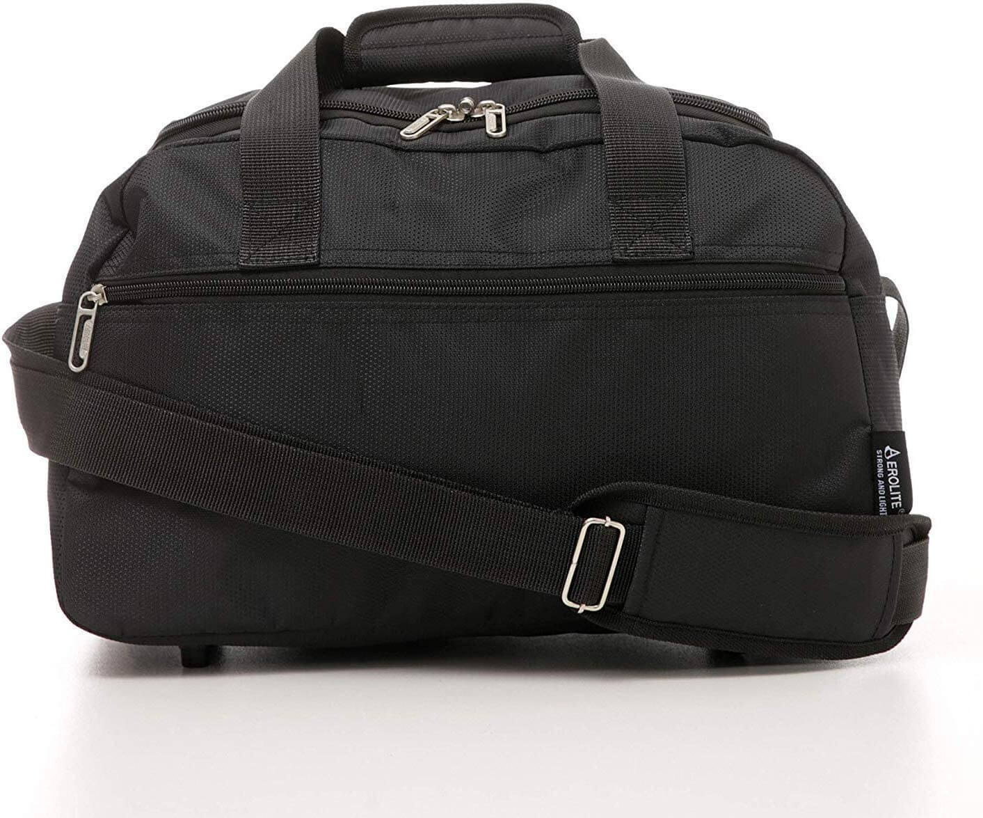 Aerolite (40x20x25cm) Approved for Ryanair Free Allowance, With 5 Years Guarantee, New and Improved 2025 Holdall Cabin Luggage Under Seat Flight Bag
