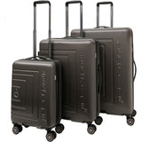 Aerolite Lightweight ABS Hard Shell 8 Wheel Complete Luggage Set (Cabin 21