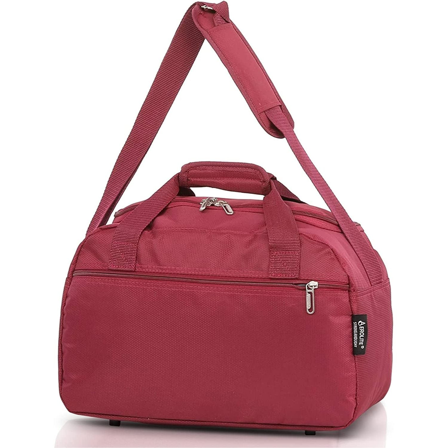 Aerolite (40x20x25cm) Approved for Ryanair Free Allowance, With 5 Years Guarantee, New and Improved 2025 Holdall Cabin Luggage Under Seat Flight Bag