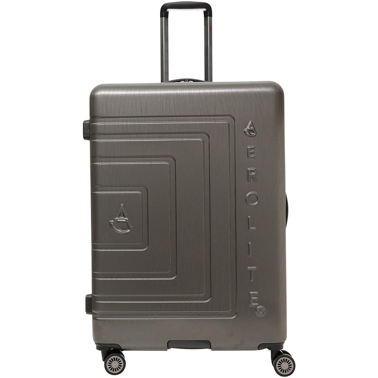 Aerolite Lightweight ABS Hard Shell 8 Wheel Complete Luggage Set (Cabin 21" + Medium 25" + Large 29"), Approved for Ryanair, easyJet, British Airways, Virgin Atlantic, Flybe and Many More