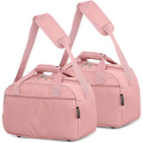 Aerolite (40x20x25cm) New 2024 Ryanair Maximum Size Holdall Cabin Luggage Under Seat Flight Bag (x2 Set) - Aerolite UK