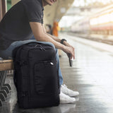 Aerolite (55x35x20cm) 3 in 1 Cabin Luggage Laptop Backpack, Approved for Ryanair, EasyJet, British Airways, Delta, Flybe, Lufthansa, Norwegian, Jet2, KLM, Wizz Air and Virgin Atlantic - Aerolite UK