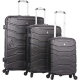 Aerolite Lightweight 4 Wheel ABS Hard Shell Spinner Luggage (21” Cabin , 25” Medium Hold, 29” Large Hold) With inbuilt USB Port (21