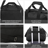 Aerolite (40x20x25cm) Approved for Ryanair Free Allowance, With 5 Years Guarantee, New and Improved 2025 Holdall Cabin Luggage Under Seat Flight Bag