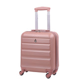 Aerolite 45x36x20cm Easyjet Maximum Cabin Size Carry On Suitcase With 8 Ultra Smooth Wheels, TSA Lock, Eco-Friendly Interior, SBS Zippers, 5 Years Warranty