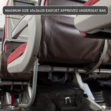 Aerolite Easyjet Maximum Size (45x36x20cm) Holdall New and Improved 2025 Cabin Luggage Under Seat Flight Bag