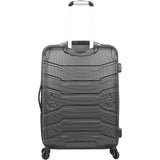 Aerolite Lightweight 4 Wheel ABS Hard Shell Spinner Luggage (21” Cabin , 25” Medium Hold, 29” Large Hold) With inbuilt USB Port (21"), Inbuilt Luggage Scale (25" & 29"), Charcoal