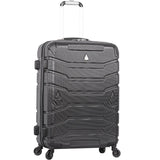 Aerolite Lightweight 4 Wheel ABS Hard Shell Spinner Luggage (21” Cabin , 25” Medium Hold, 29” Large Hold) With inbuilt USB Port (21"), Inbuilt Luggage Scale (25" & 29"), Charcoal