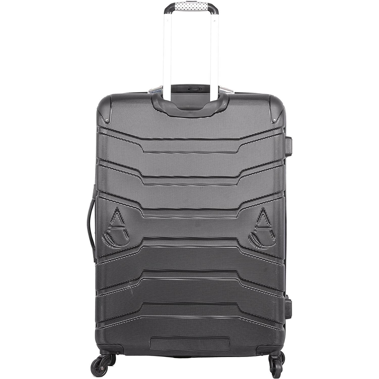 Aerolite Lightweight 4 Wheel ABS Hard Shell Travel Spinner Luggage Suitcases With Inbuilt Luggage Scale (25" & 29"), 3-Digit Combination Barrel Padlock, 5 Year Warranty (Cabin 21", Medium 25", Large 29") - Aerolite UK