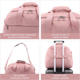 Aerolite Easyjet Maximum Size (45x36x20cm) Holdall New and Improved 2025 Cabin Luggage Under Seat Flight Bag