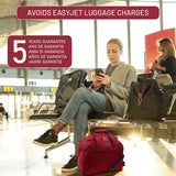 Aerolite Easyjet Maximum Size (45x36x20cm) Holdall New and Improved 2025 Cabin Luggage Under Seat Flight Bag