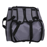 Bottom view of Aerolite MiniMAX pink suitcase with backpack straps, showcasing its compact and versatile design.