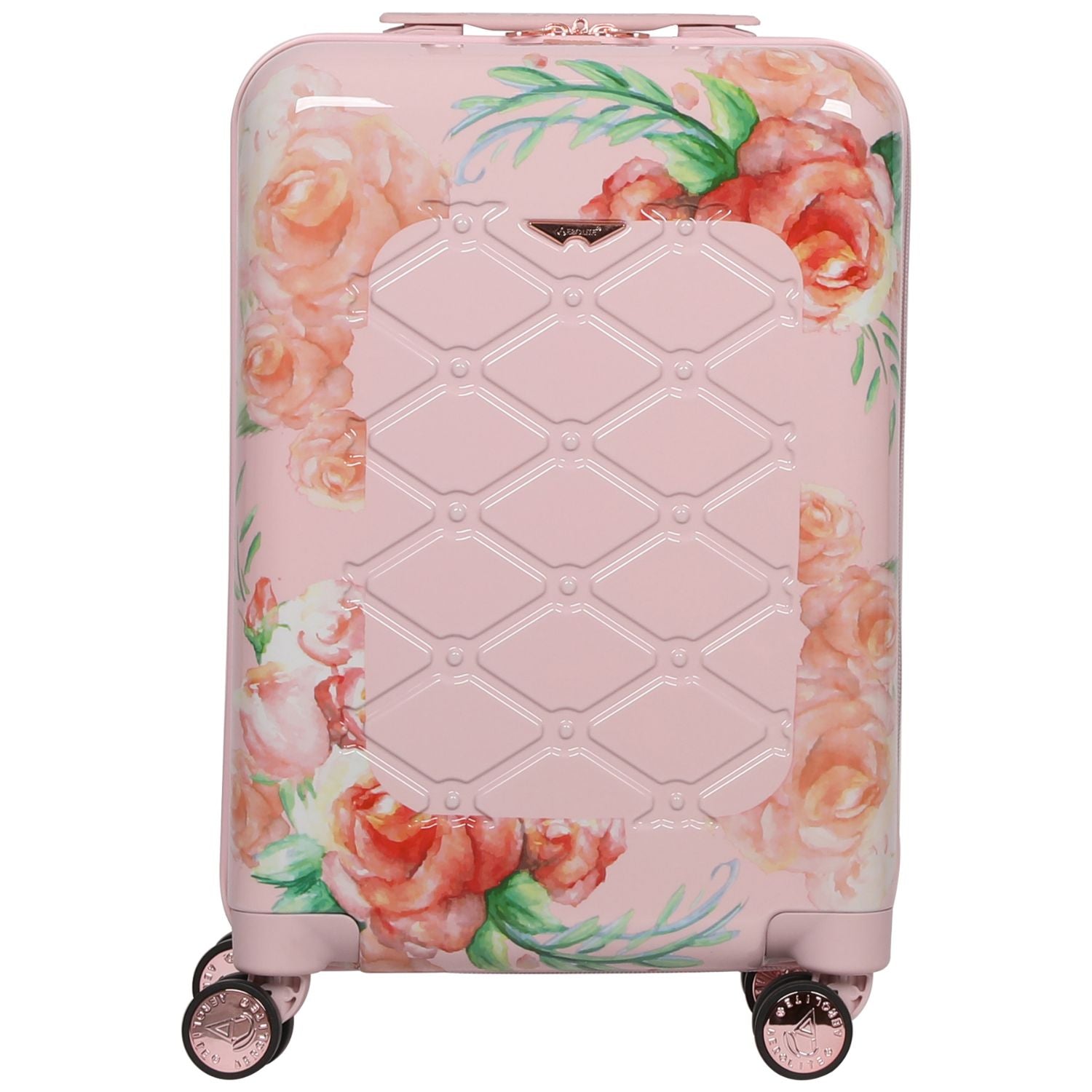 Aerolite (55x35x20cm) Premium Hard Shell Designer Cabin Suitcase, Approved For Ryanair (Priority), Easyjet (plus/flexi/up front/extra legroom/large cabin upgrade), British Airways, Wizz Air, & Many More