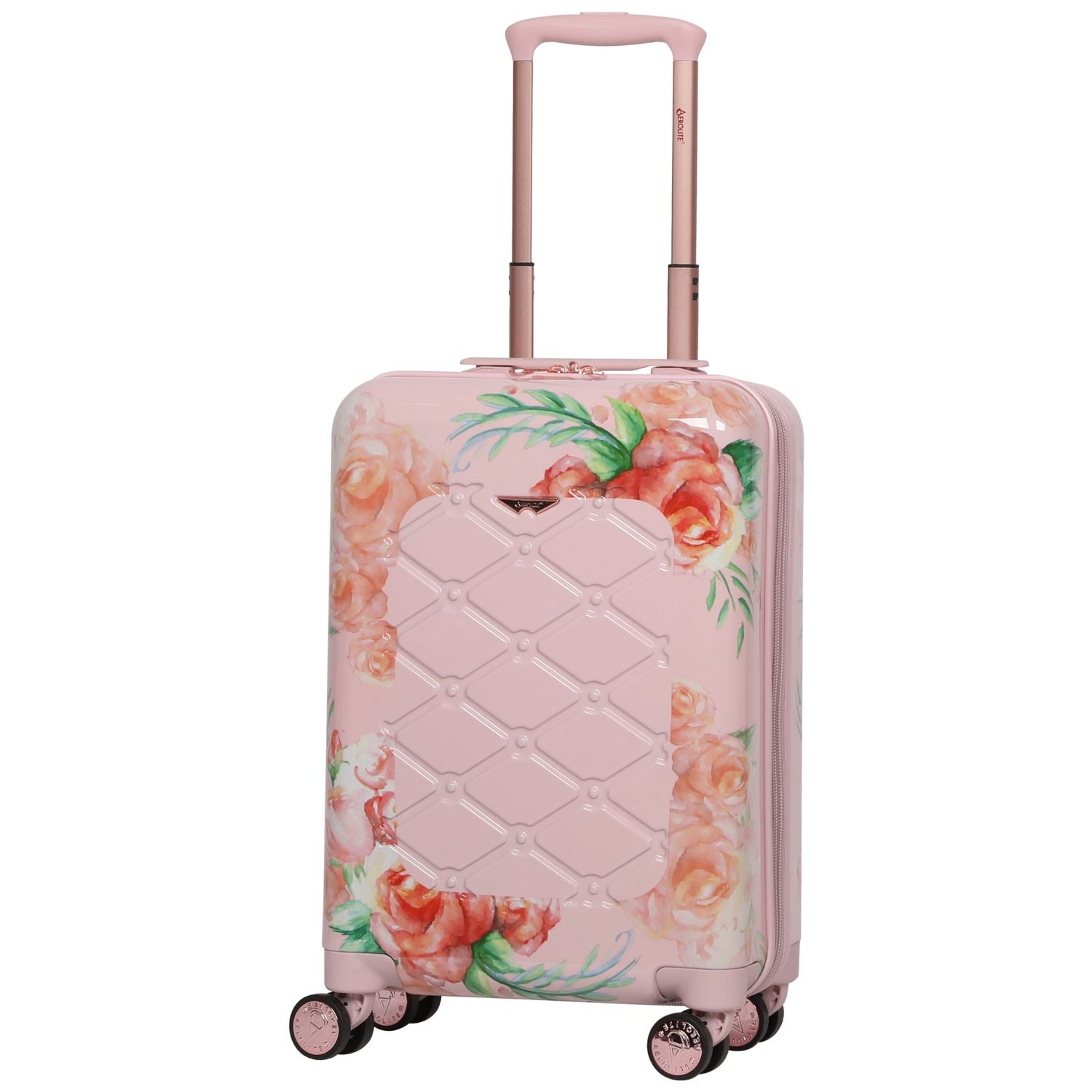 Aerolite (55x35x20cm) Premium Hard Shell Designer Cabin Suitcase, Approved For Ryanair (Priority), Easyjet (plus/flexi/up front/extra legroom/large cabin upgrade), British Airways, Wizz Air, & Many More