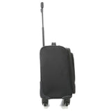 Aerolite Rolling Padded Laptop Case With 4 Wheels - Fits up to 15.6", Overnight Trolley Business Hand Cabin Luggage Case Easyjet Plus/Flexi/Up Front/Extra Legroom, British Airways & Jet2 Approved Black