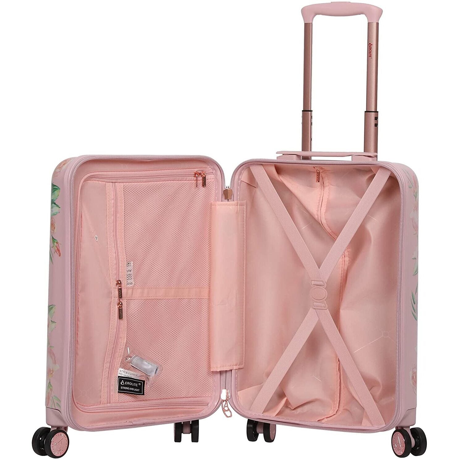 Aerolite (55x35x20cm) Premium Hard Shell Designer Cabin Suitcase, Approved For Ryanair (Priority), Easyjet (plus/flexi/up front/extra legroom/large cabin upgrade), British Airways, Wizz Air, & Many More