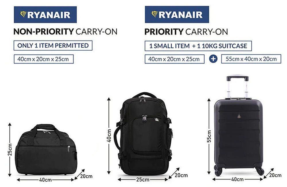 Ryanair Baggage Policy: Everything You Need To Know, The Ultimate Guide