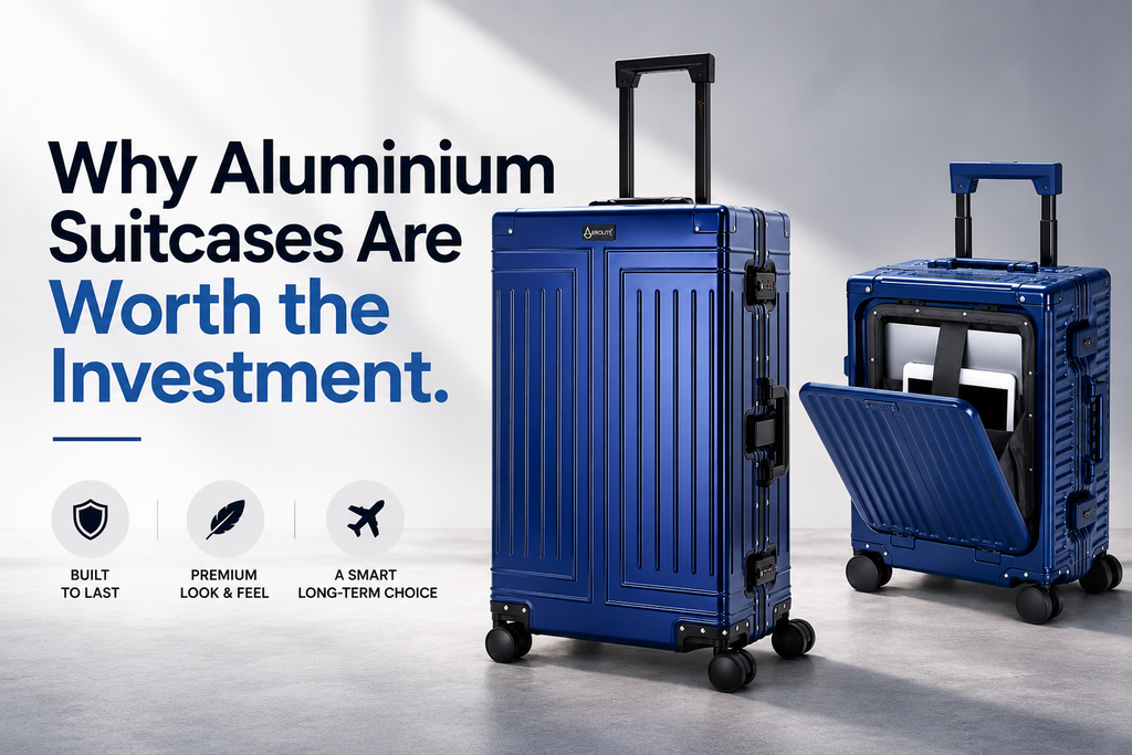 Why Aluminium Suitcases Are Worth the Investment