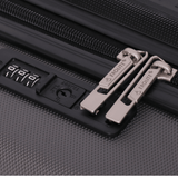 Close-up of Aerolite suitcase TSA combination lock