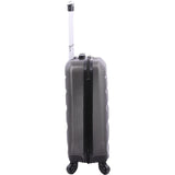 Aerolite (55x38x20cm) Emirates Max Size Hard Shell Carry On Hand Cabin Luggage Suitcase with 4 Wheels, Fits Ryanair, British Airways, easyJet & Many More - Aerolite UK