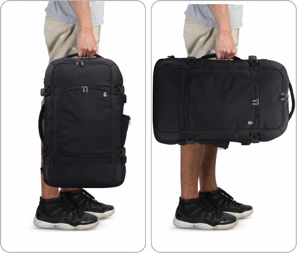 Aerolite (55x35x20cm) 39L Cabin Luggage Laptop Backpack Rucksack With ...