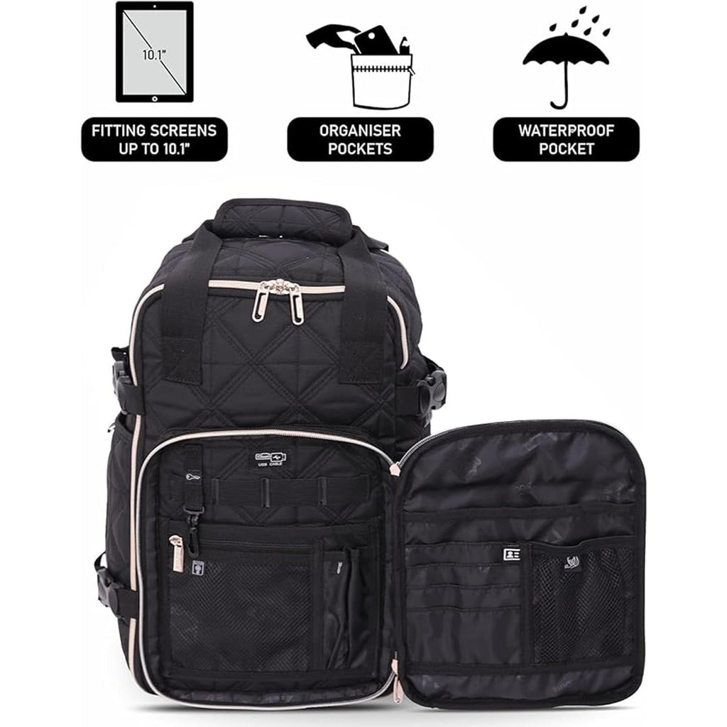 Backpack Compatible Pockets Aerolite 40x20x25cm Backpack - Ryanair Eco-Friendly | USB, RFID ...