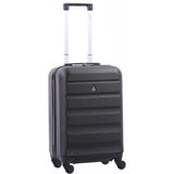 Aerolite (55x38x20cm) Emirates Max Size Hard Shell Carry On Hand Cabin Luggage Suitcase with 4 Wheels, Fits Ryanair, British Airways, easyJet & Many More - Aerolite UK