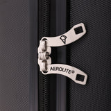 Aerolite 29" Large Lightweight Hard Shell Luggage Suitcase Spinner Suitcase with 8 Wheels, (79x58x31cm), 127L - Aerolite UK