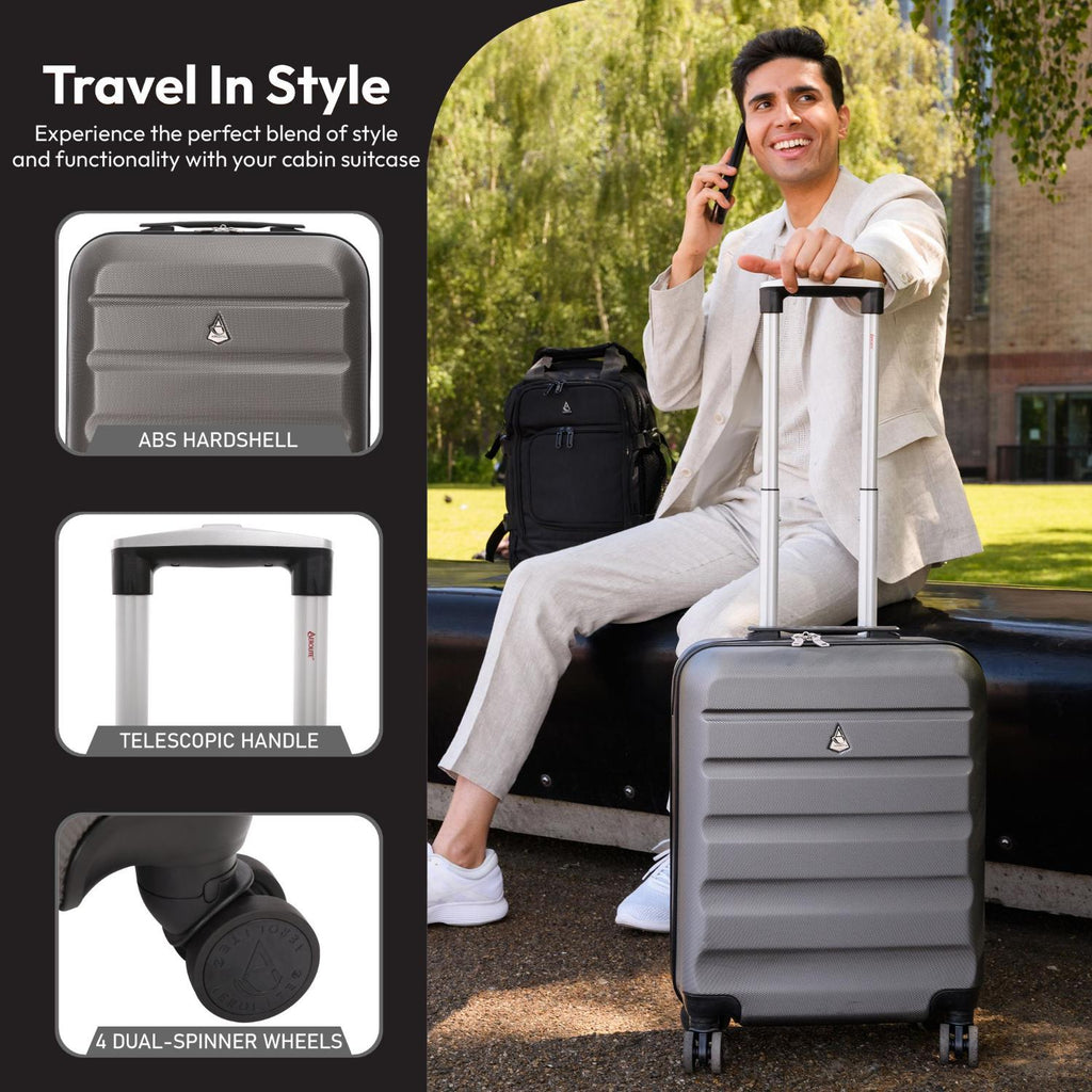 Aerolite Hardshell Cabin Luggage Case – CTMLAE