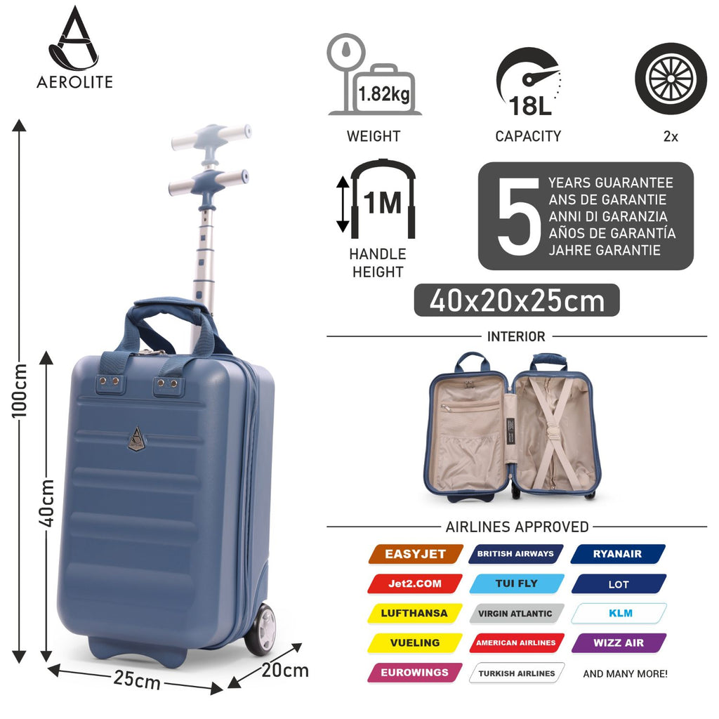 Aerolite 40x20x25cm Ryanair Maximaler Premium Ökofreundlicher Rucksack - Aerolite DE Aerolite 40x20x25cm Ryanair Maximaler Premium Ökofreundlicher Rucksack - Aerolite DE