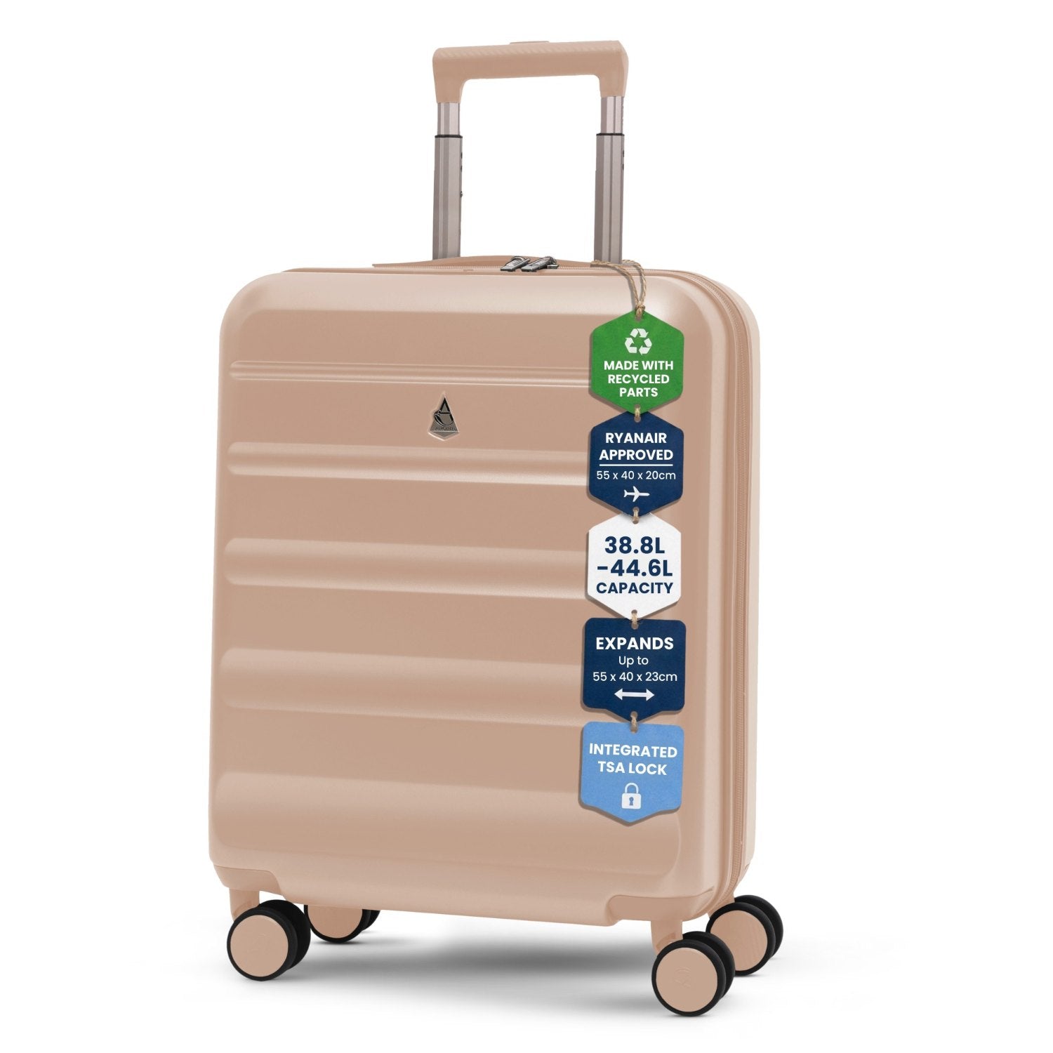 Expandable 55x40x20cm to 55x40x23cm Ryanair Priority Wizz Ai
