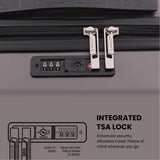 Aerolite Expandable 55x40x20cm to 55x40x23cm Ryanair Priority, Wizz Air Priority, Lufthansa Max Size Lightweight Hard Shell Carry On Hand Cabin Luggage Suitcase with 4 Wheels (CHARCOAL)