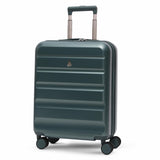 Aerolite 3-Piece Luggage Set – Lightweight Hard Shell Suitcases with 4 Dual Spinner Wheels & TSA Lock – Expandable Cabin (21”), Medium (24”), Large (28”) – Expandable Carry-On Case Included – Forest Green