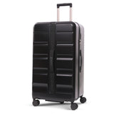Aerolite 101L Large Trunk Suitcase with 4+1 Spinner Wheels, ABS Hard Shell Luggage with TSA Lock, Lightweight Check-in Travel Suitcase Trunk - Black