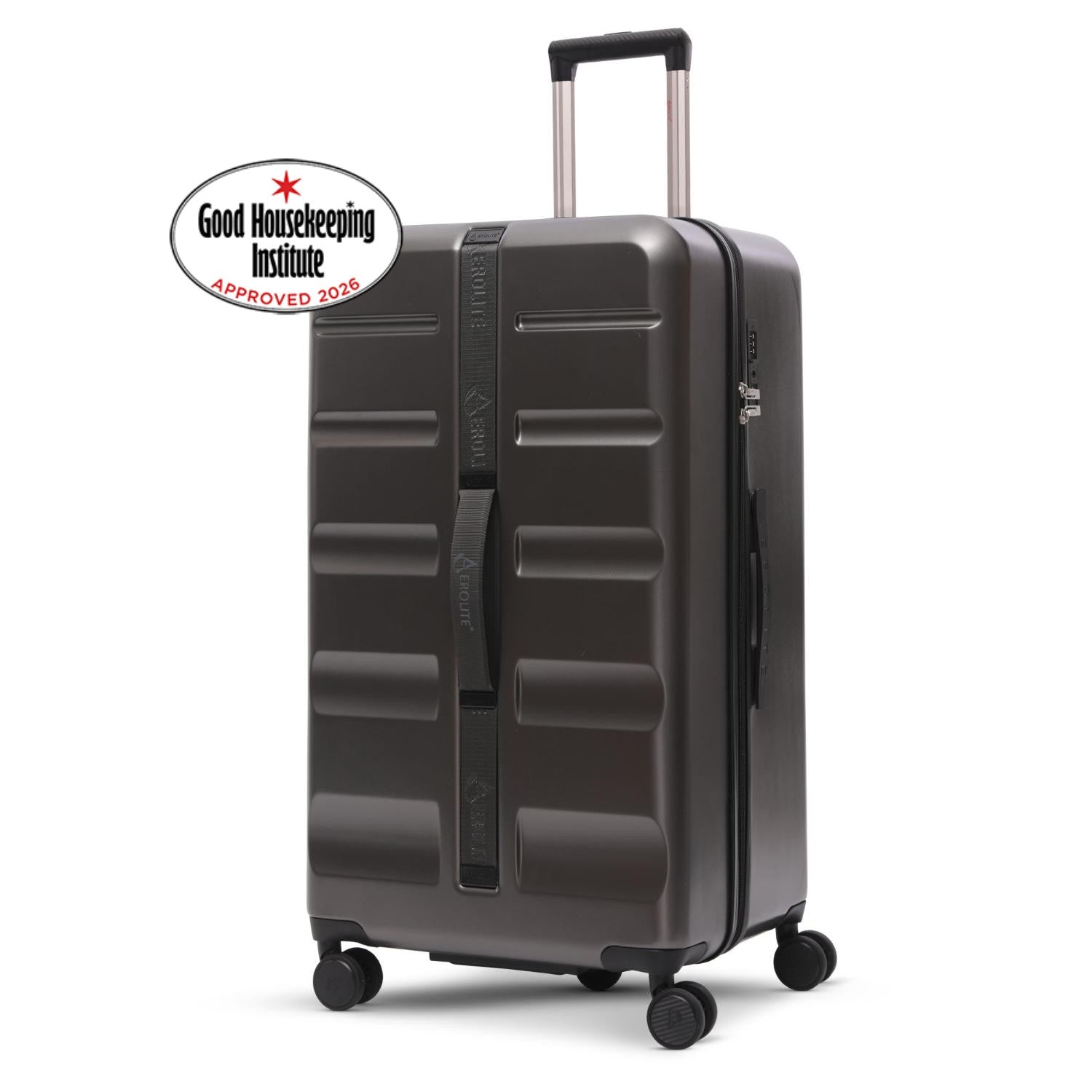 Extra Large Hard Shell Trunk Suitcase – Deep Packing 4+1 Spinner Wheels TSA Lock