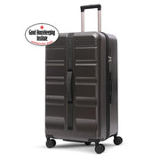 Aerolite 101L Extra Large Hard Shell Trunk Suitcase – Deep Packing, 4+1 Spinner Wheels, TSA Lock - Charcoal