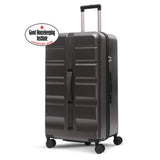 Aerolite 101L Extra Large Hard Shell Trunk Suitcase – Deep Packing, 4+1 Spinner Wheels, TSA Lock - Charcoal