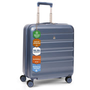 Aerolite 56x45x25cm Large Cabin Bag – Easyjet Large Cabin/Plus/Flexi, British Airways & Jet2 Maximum Cabin Luggage Size, Lightweight Hard Shell Suitcase with 8 Spinner Wheels, TSA Lock, 56L Capacity, 5-Year Warranty, Blue
