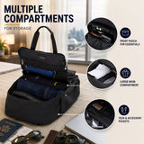 Aerolite 40x30x20cm Ryanair & Wizz Air Maximum Cabin Backpack – 24L Travel Rucksack with Removable Shoulder Carry Pouch, Lightweight Carry On Hand Luggage Bag