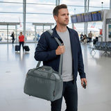 Aerolite 40x30x20cm Ryanair & Wizz Air Maximum Cabin Holdall – Lightweight 24L Underseat Carry On Hand Luggage Travel Bag with Shoulder Strap, Also Approved for EasyJet & More (Green)