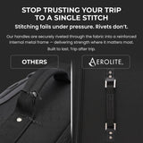 Aerolite Premium 3 Piece Expandable Travel Luggage Set – Cabin, 28” Large & 32” Extra Large Suitcases with TSA Lock & Spinner Wheels (Black)