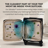 Aerolite Premium 3 Piece Expandable Travel Luggage Set – Cabin, 28” Large & 32” Extra Large Suitcases with TSA Lock & Spinner Wheels (Black)