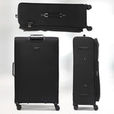 Aerolite Premium 32 Inch Extra Large Expandable Suitcase 150L-172L Lightweight Soft Shell Checked Luggage with Reinforced Metal Frame, Japanese YKK Zips, TSA Lock & Silent Dual Spinner Wheels