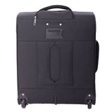 Aerolite 56x45x25cm British Airways Jet2 & easyJet Upgrade Maximum Allowance Large Lightweight 2 Wheel Carry On Hand Cabin Luggage Bag Suitcase 56x45x25 with TSA Approved Lock Black - Aerolite UK