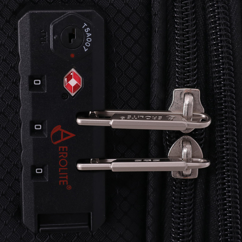 Aerolite (55x40x20cm) Lightweight Cabin Luggage 2 Wheel Luggage. Aerolite UK