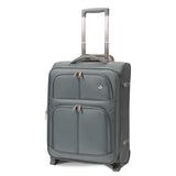 Aerolite Expandable 55x40x20cm to 55x40x23cm Ryanair Priority, Wizz Air Priority, Lufthansa Max Size Lightweight Soft Shell Carry On Hand Cabin Luggage Suitcase with 2 Wheels