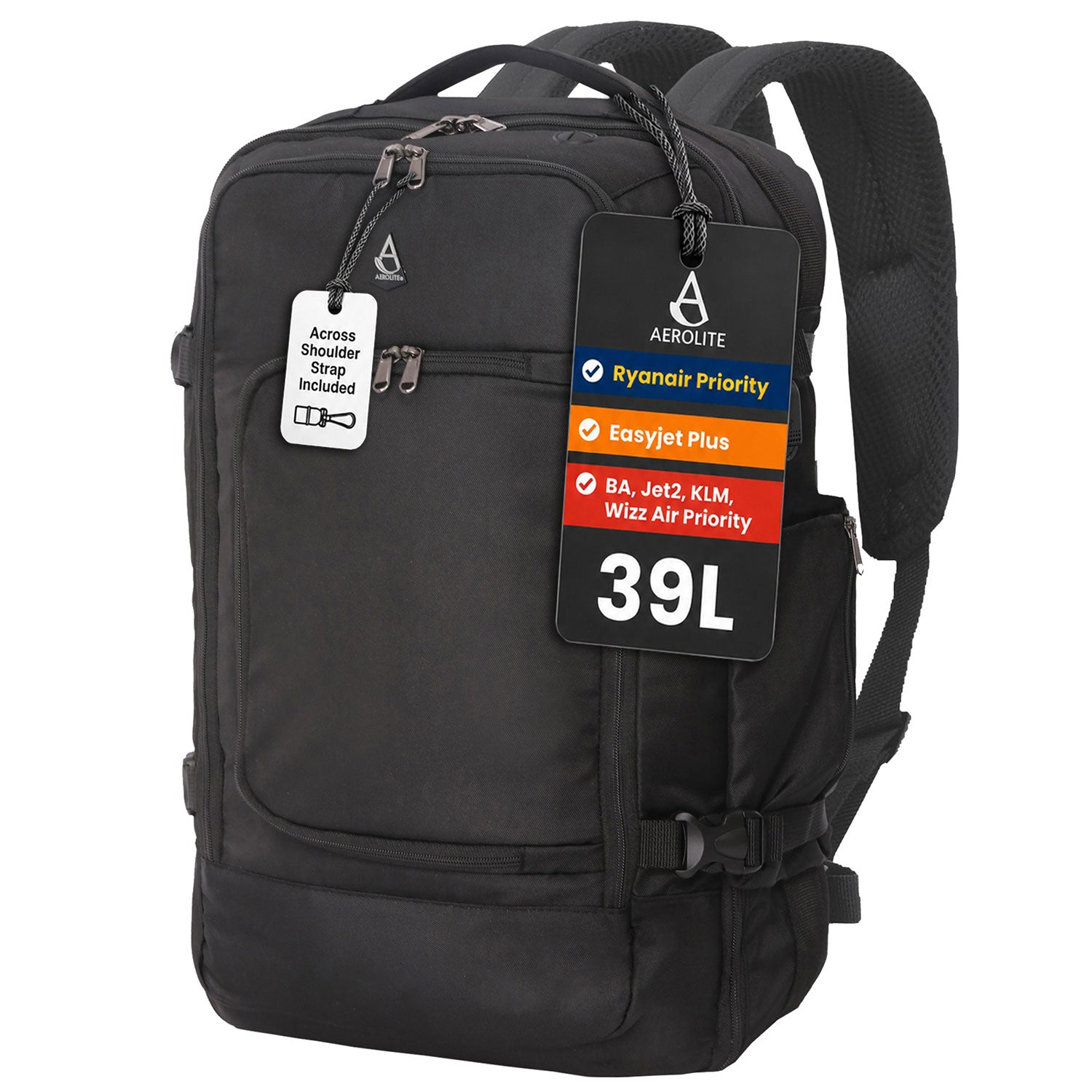 backpack with laptop compartment uk Expandable Carry-on Large Cabin for 17" RiutBag Secure Laptop Backpacks for Greater Journeys Available in Black only Laptop backpacks and rucksacks |